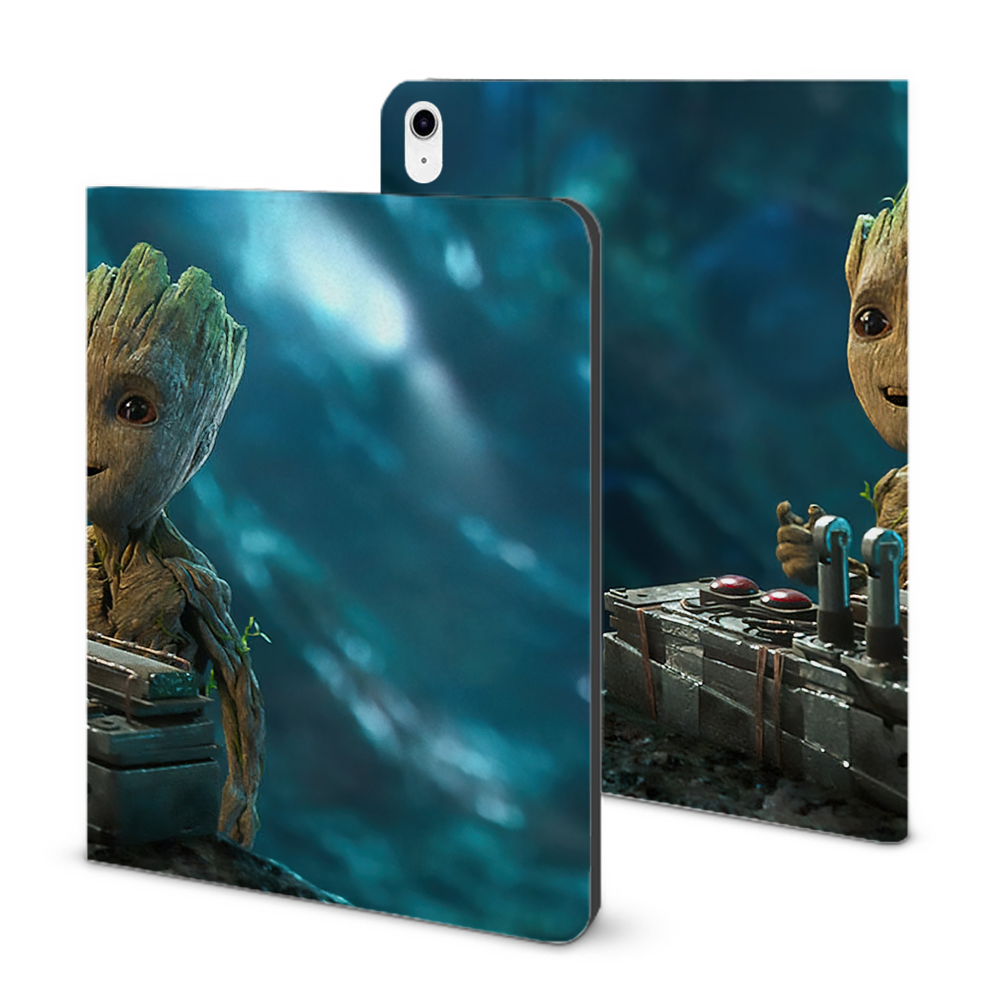 （画像用） アベンジャーズ The Avengers IPad ケース ブック型 PUレザー TPU 耐衝撃 軽量 薄型 ペン収納なし 全面保護 IPad 各モデル対応
